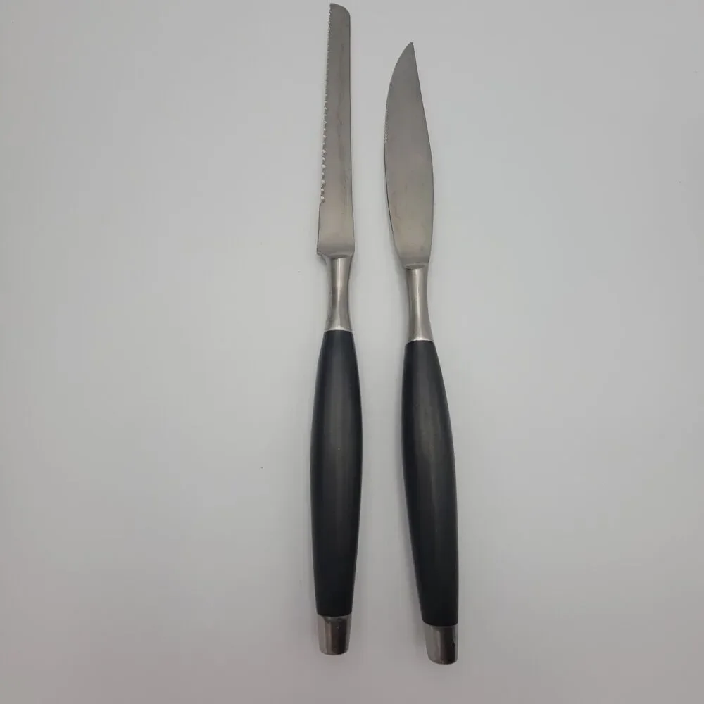 Top Flite SR Carving KNIFE Set Mid Century Modern Japan Stainless Steel Vtg 1955